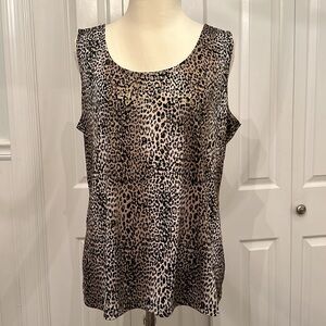 Chico’s Leopard Tank Top